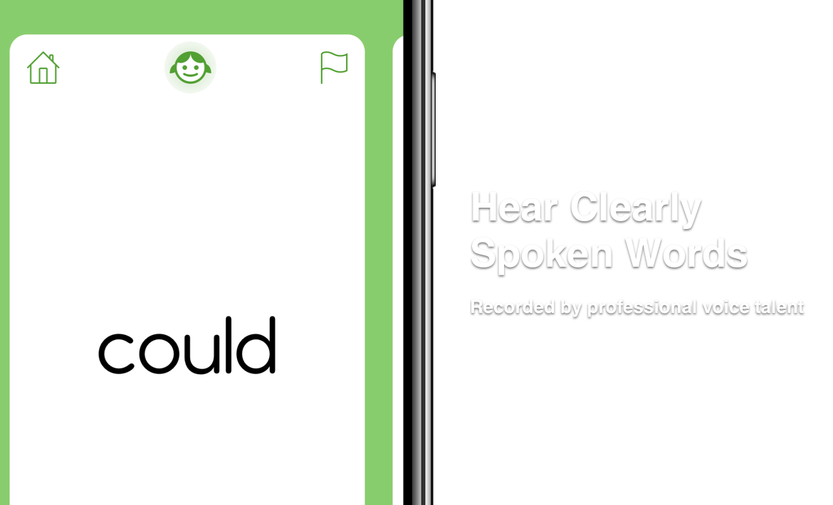 Hear clearly spoken words