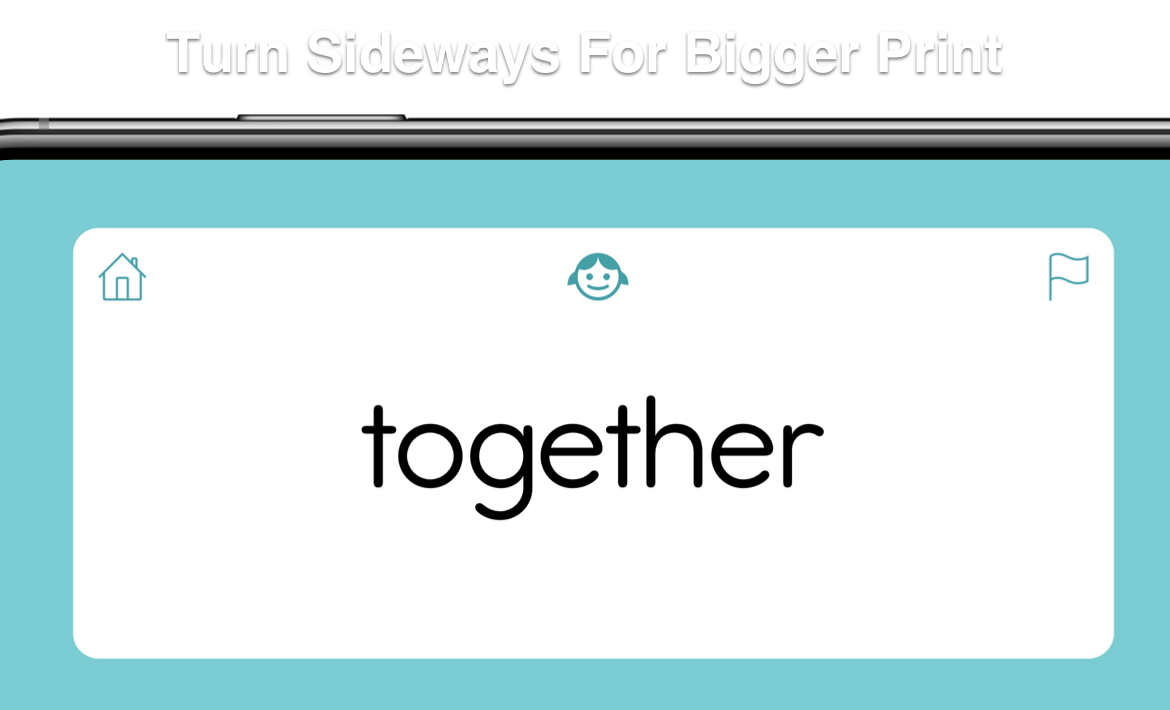 Turn sideways for bigger print